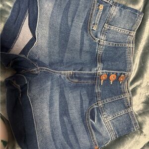 Stylish Blue Denim Shorts